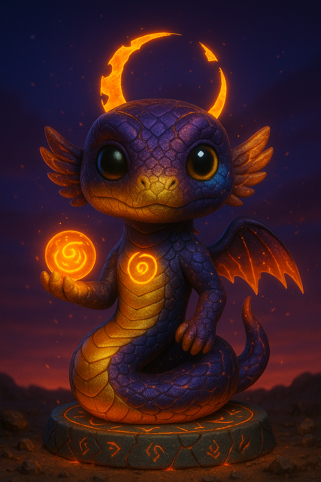 Twilight Emberdrake